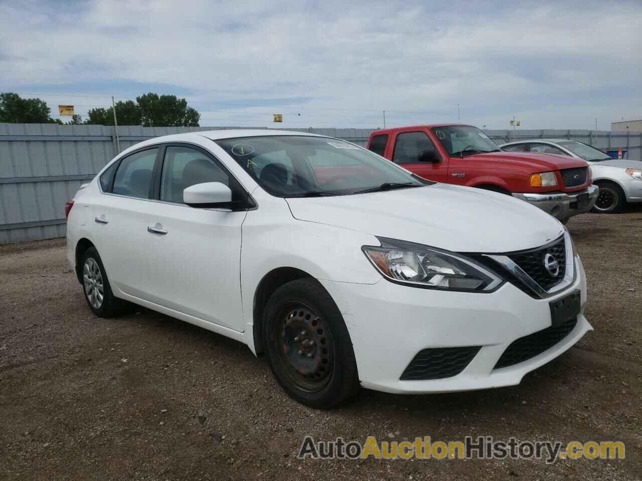 2016 NISSAN SENTRA S, 3N1AB7AP3GL661041