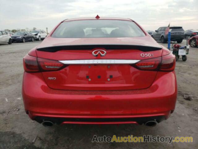 INFINITI Q50 RED SPORT 400, JN1FV7AR4LM660320