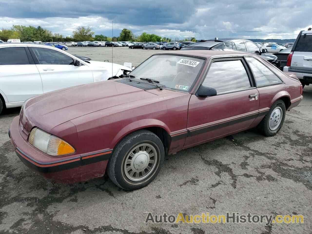 1987 FORD MUSTANG LX, 1FABP41A5HF115680