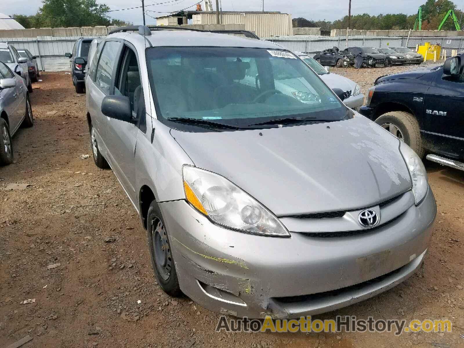 2008 TOYOTA SIENNA CE CE, 5TDZK23C48S146140