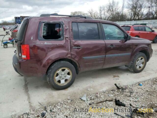 HONDA PILOT LX, 5FNYF4H24BB074668