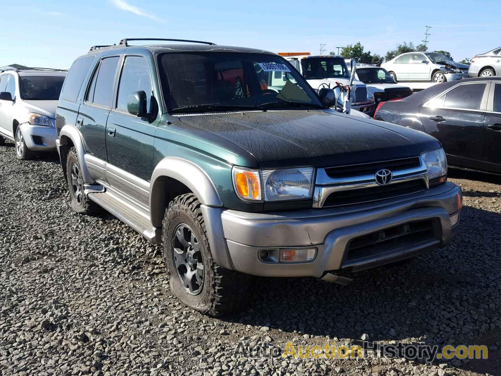 2001 TOYOTA 4RUNNER LIMITED, JT3GN87R610193618