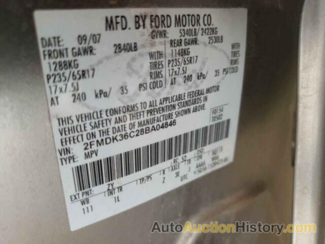 FORD EDGE SE, 2FMDK36C28BA04846