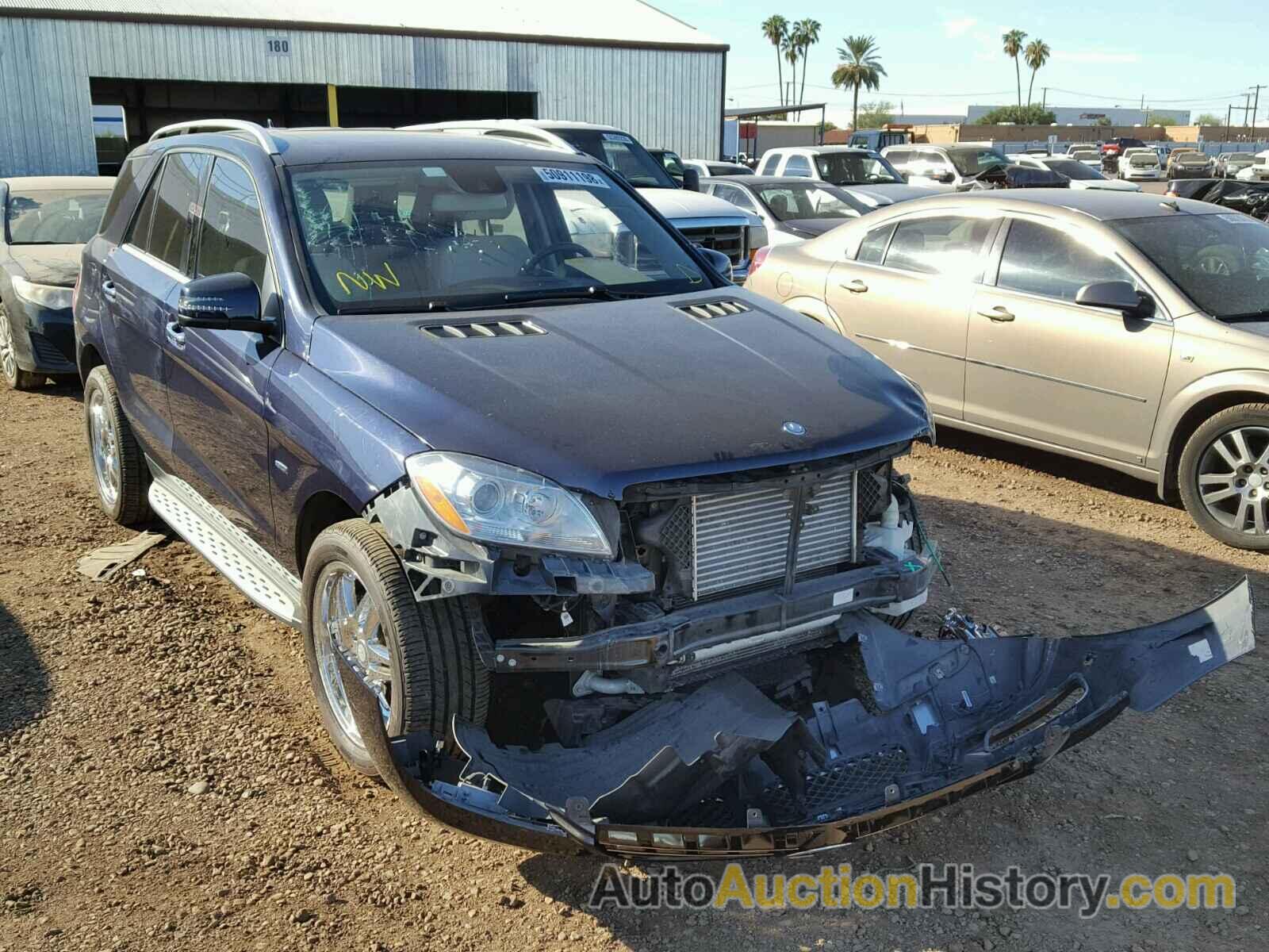 2012 MERCEDES-BENZ ML 350 BLUETEC, 4JGDA2EB1CA018473