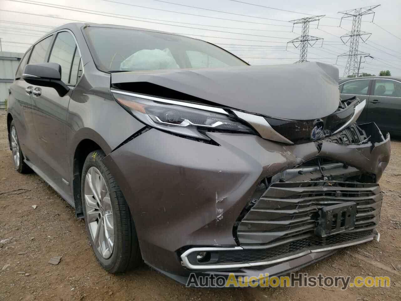 2021 TOYOTA SIENNA LIMITED, 5TDERKEC4MS024248