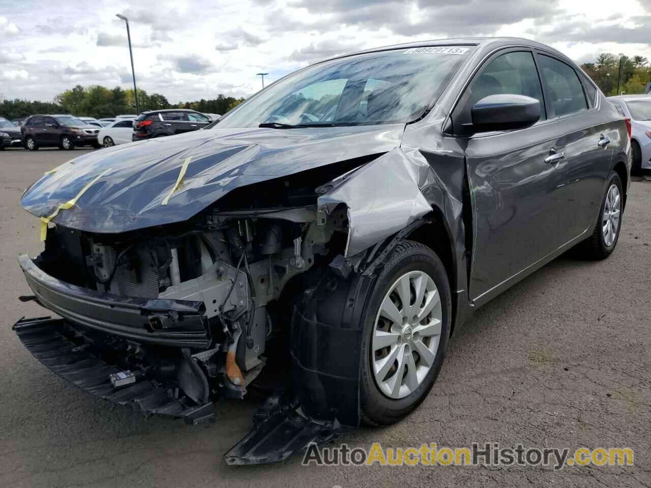 2018 NISSAN SENTRA S, 3N1AB7AP2JY232466