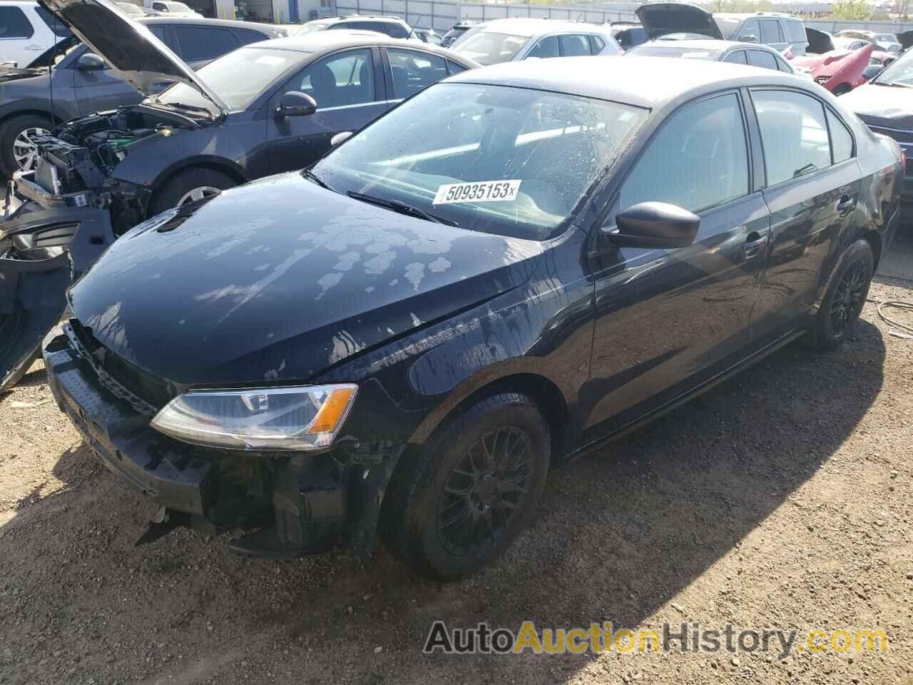 2014 VOLKSWAGEN JETTA BASE, 3VW2K7AJ0EM372250