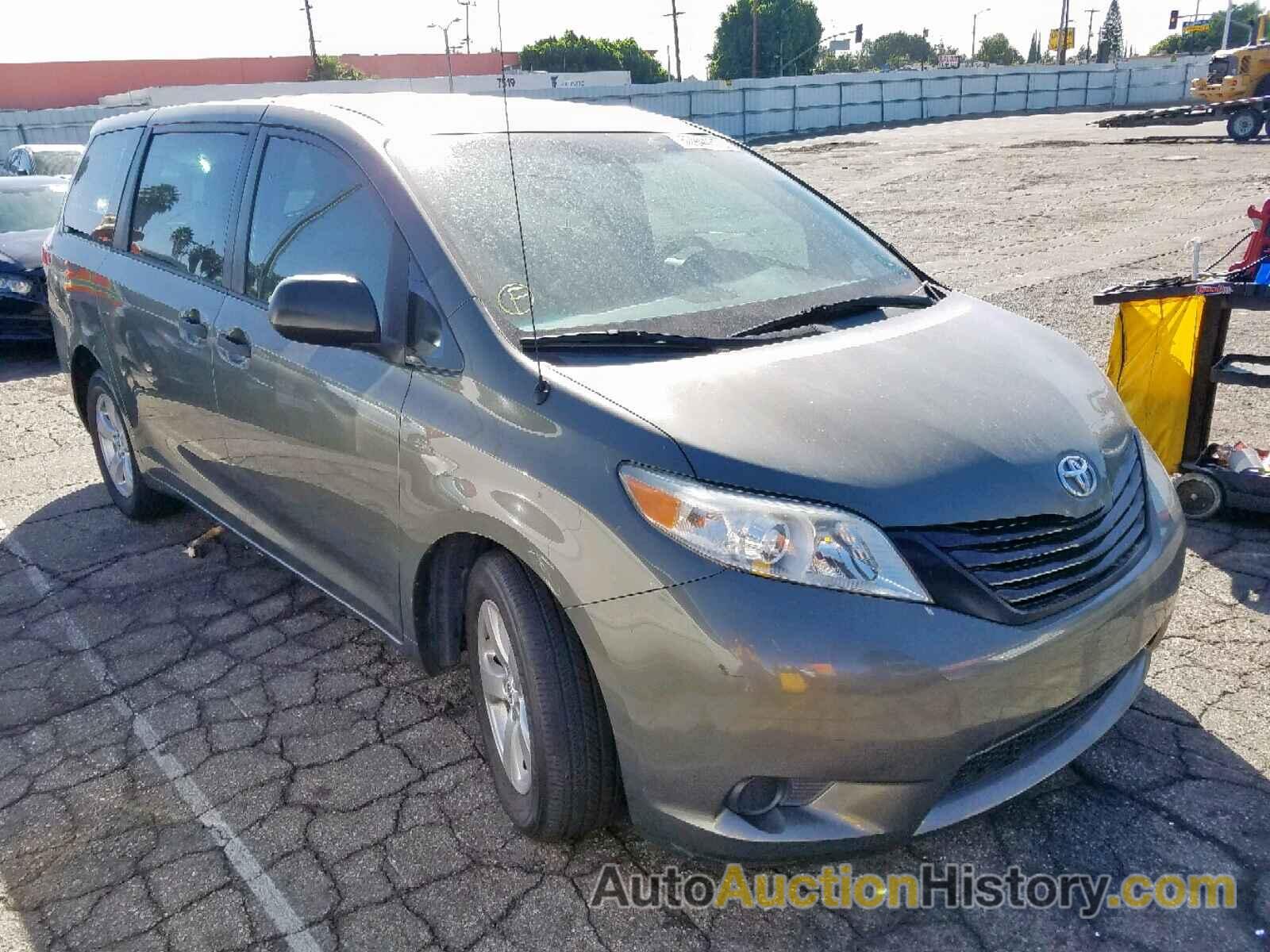 2012 TOYOTA SIENNA BAS BASE, 5TDKA3DC7CS015883