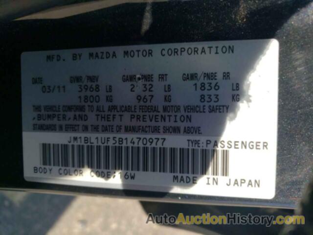 MAZDA 3 I, JM1BL1UF5B1470977