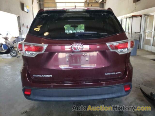 TOYOTA HIGHLANDER LIMITED, 5TDDKRFHXFS079695