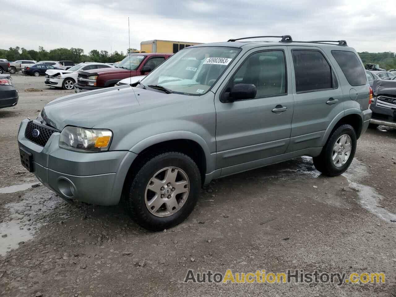 2006 FORD ESCAPE LIMITED, 1FMYU04146KA77117