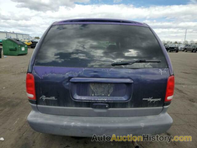 PLYMOUTH MINIVAN SE, 1P4GP44G8WB660529