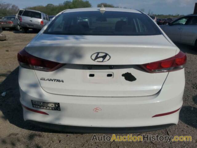 HYUNDAI ELANTRA SEL, 5NPD84LF6JH345118