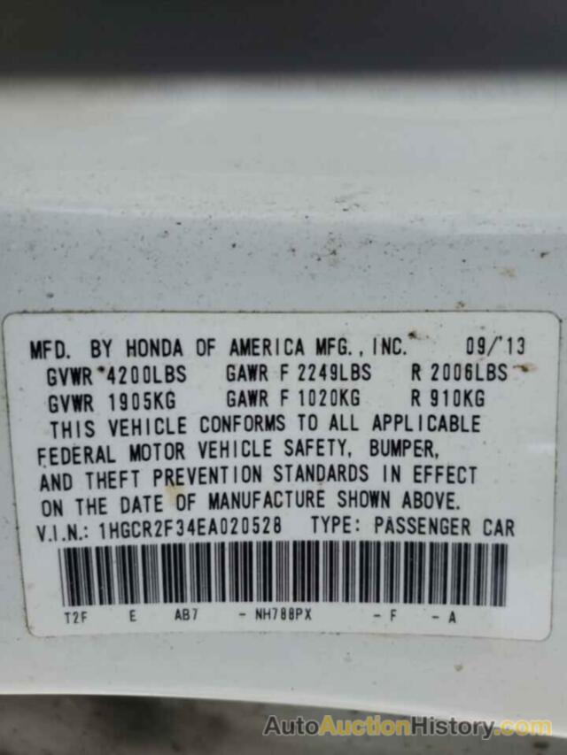 HONDA ACCORD LX, 1HGCR2F34EA020528