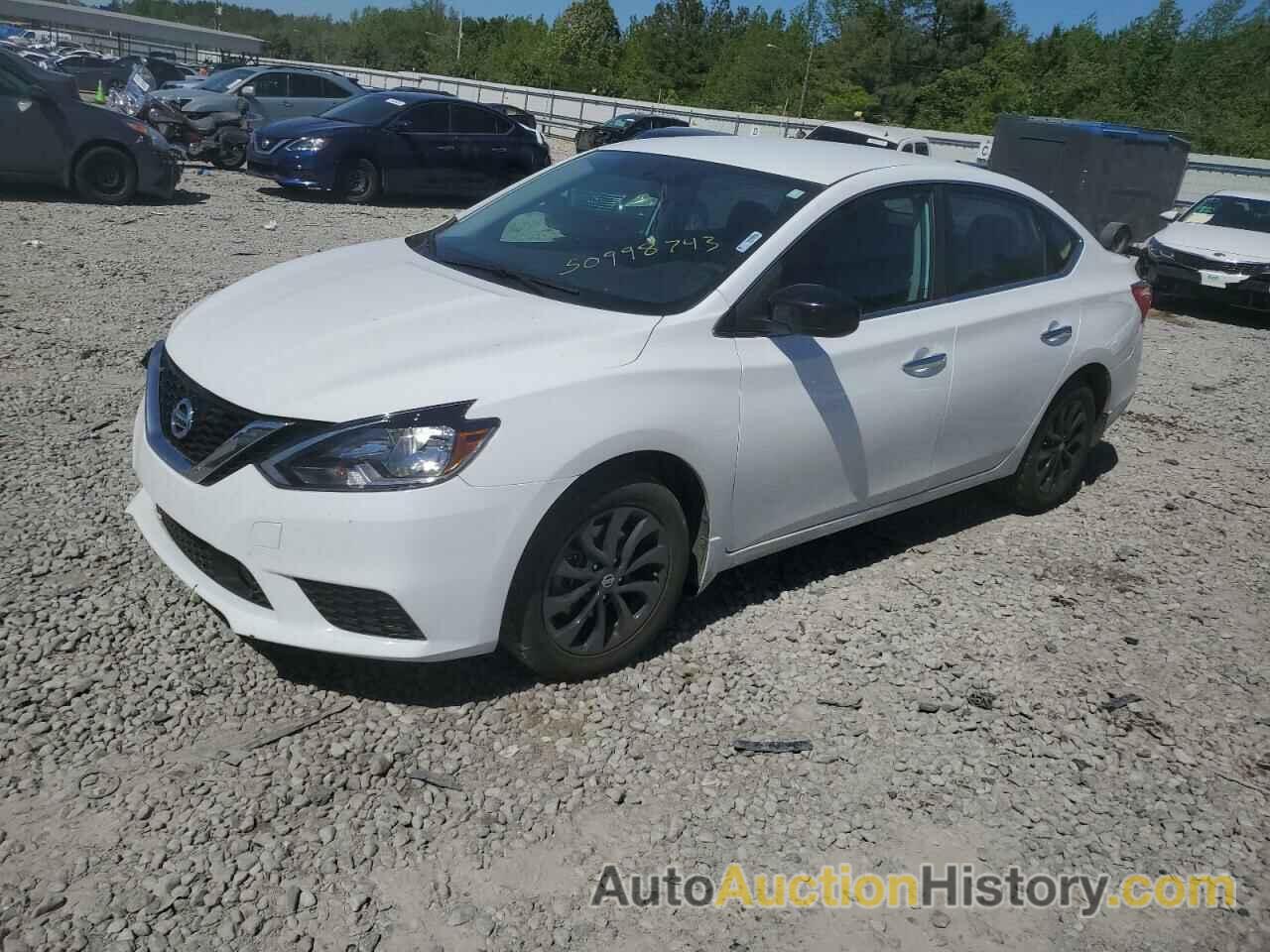 2018 NISSAN SENTRA S, 3N1AB7AP8JY343281