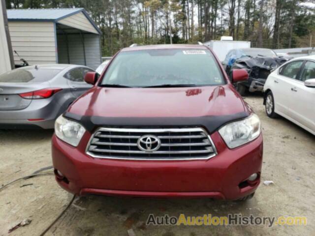 TOYOTA HIGHLANDER LIMITED, JTEDK3EH9A2167549