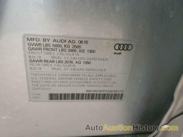 AUDI Q5 PRESTIGE S-LINE, WA1W7AFP2GA045276