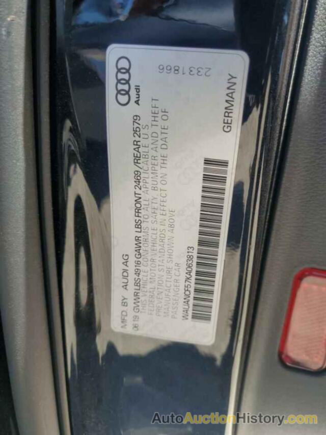 AUDI A5 PREMIUM, WAUANCF57KA063813