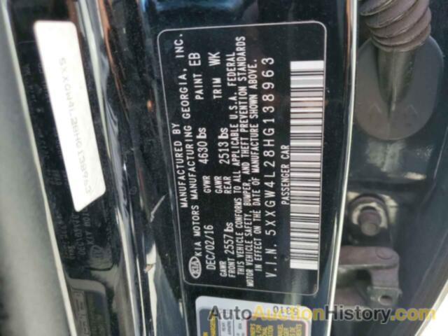 KIA OPTIMA SX, 5XXGW4L28HG138963