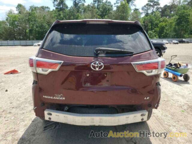 TOYOTA HIGHLANDER LE, 5TDZKRFH0FS119112