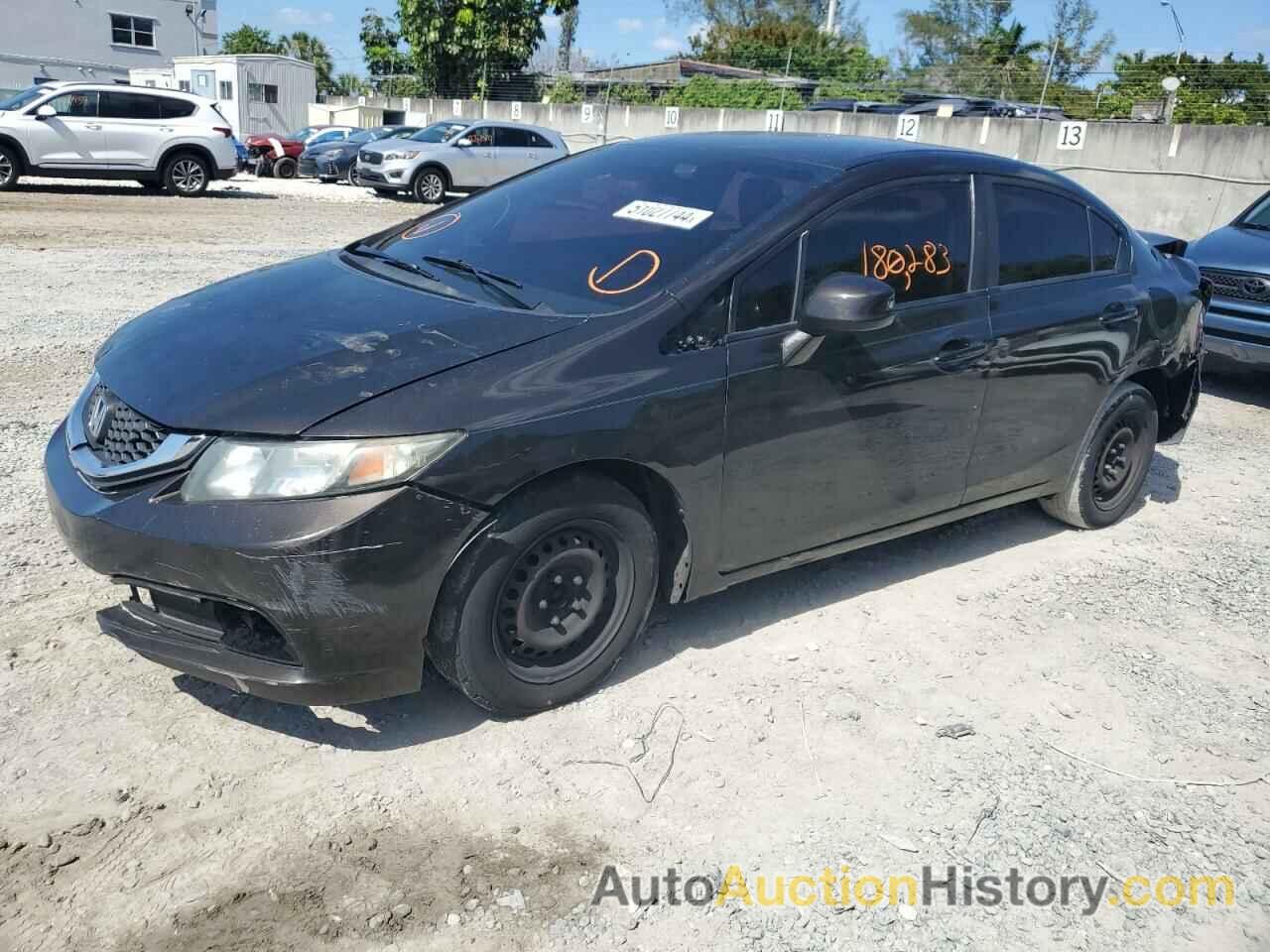 HONDA CIVIC LX, 2HGFB2F52DH514129