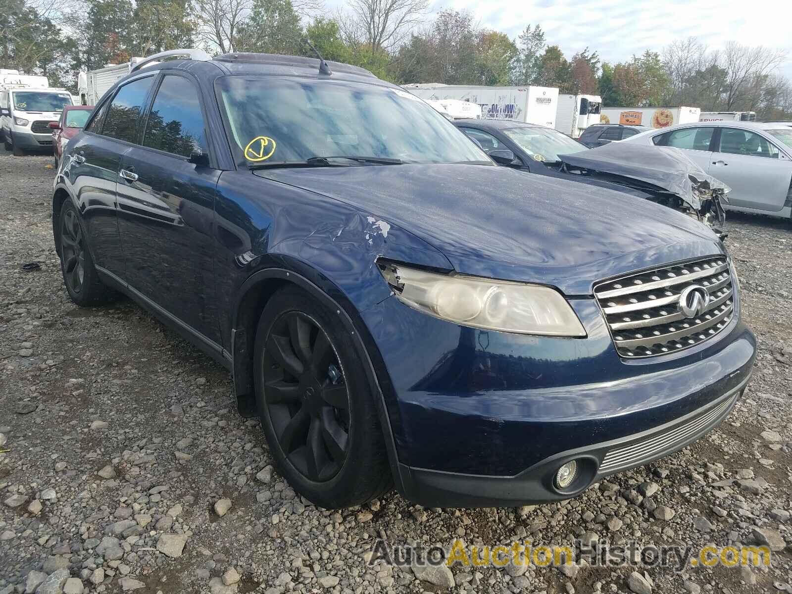 2005 INFINITI FX45, JNRBS08W45X402078