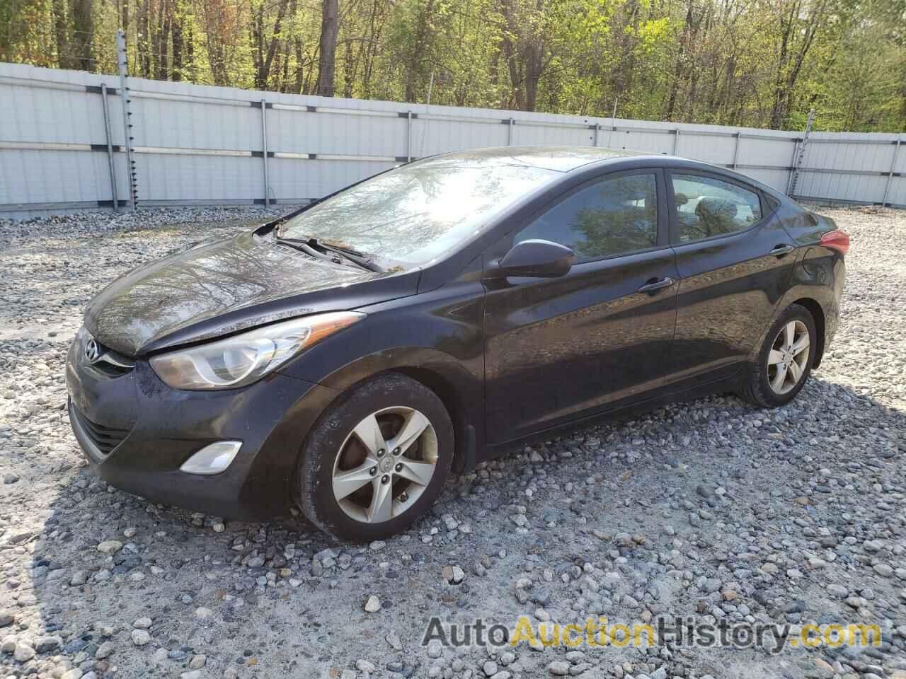 2012 HYUNDAI ELANTRA GLS, KMHDH4AE6CU378747