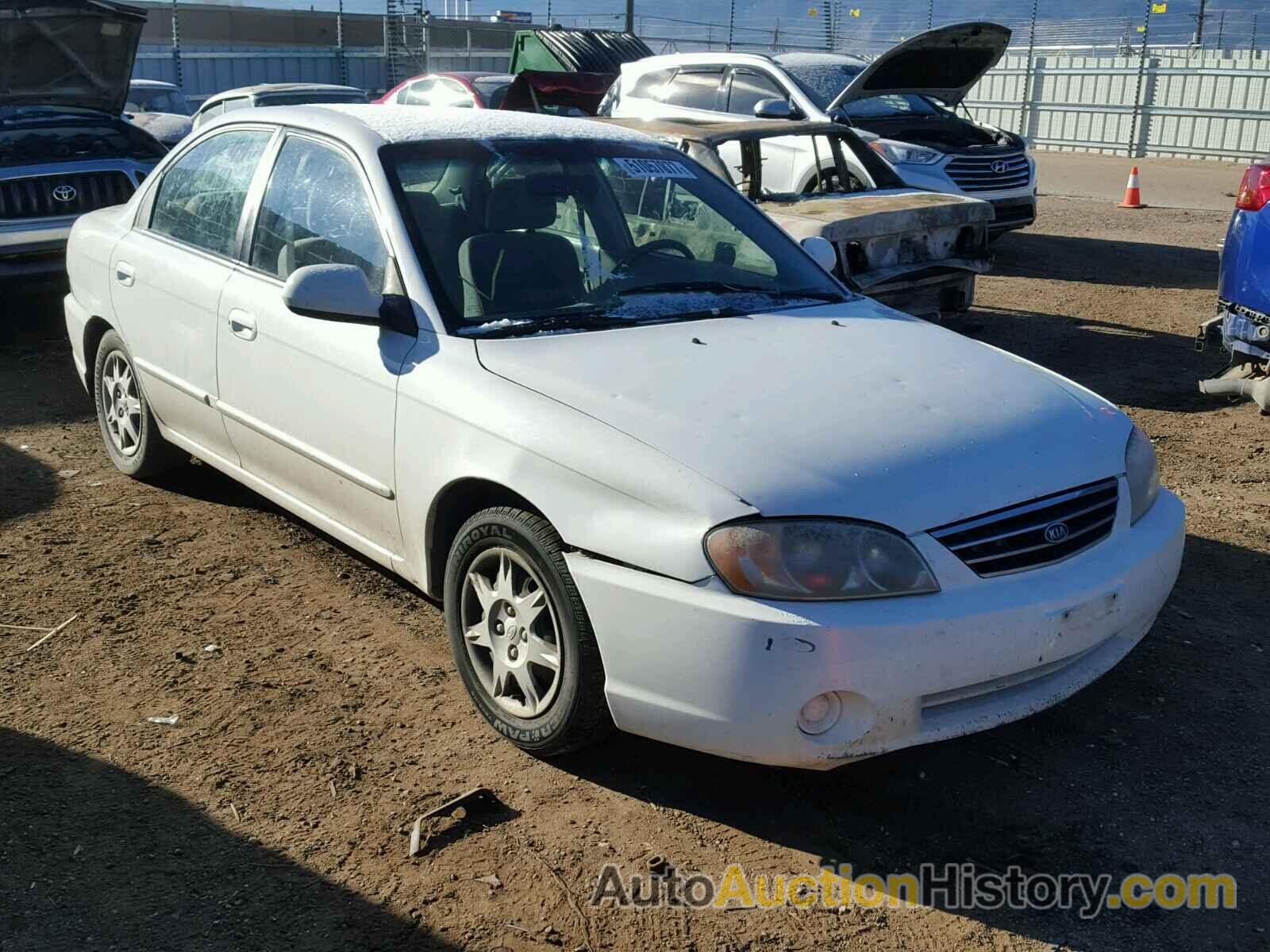 2003 KIA SPECTRA BASE, KNAFB121435250796