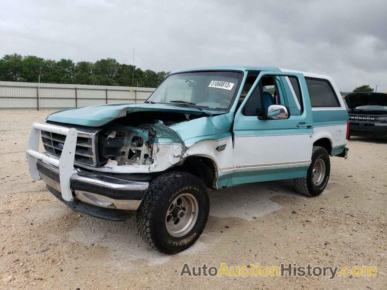 1995 FORD BRONCO U100, 1FMEU15H8SLB47193