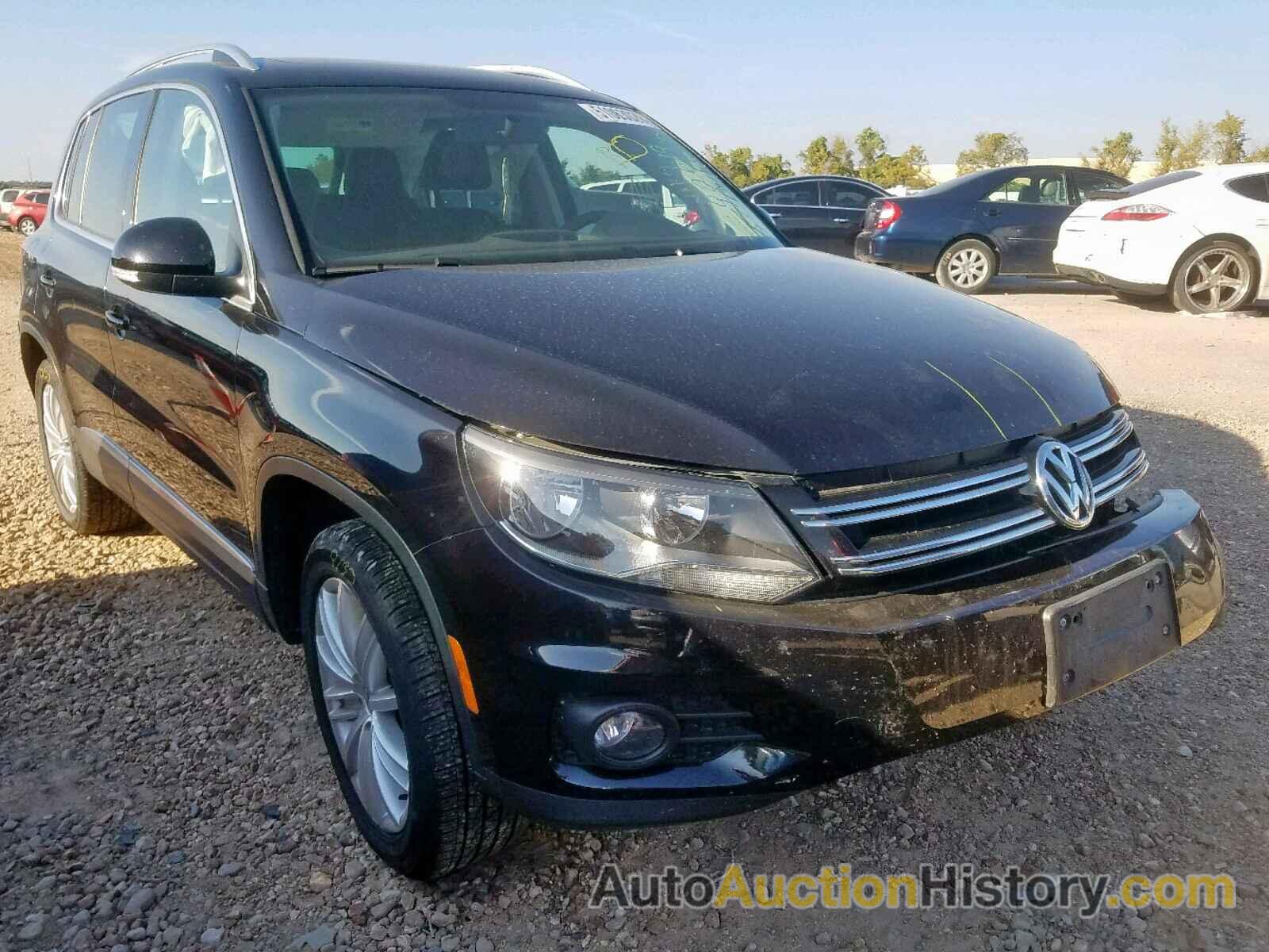 2014 VOLKSWAGEN TIGUAN S S, WVGBV3AX3EW625435