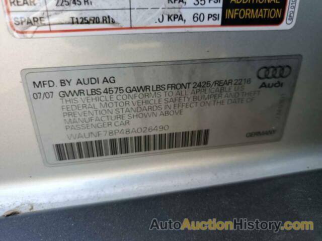 AUDI A3 2.0 PREMIUM, WAUNF78P48A026490