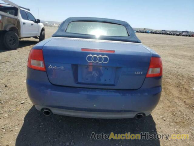 AUDI A4 1.8 CABRIOLET, WAUAC48H43K027608