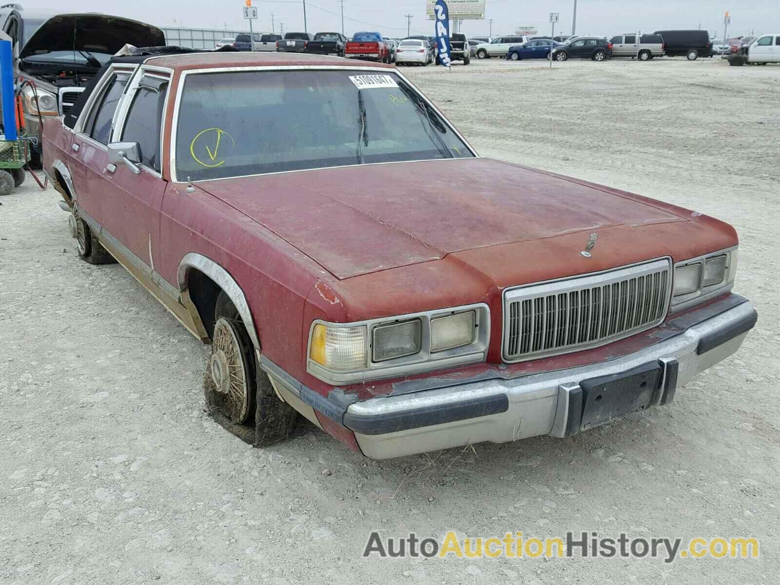 1990 MERCURY GRAND MARQUIS LS, 2MECM75FXLX668397