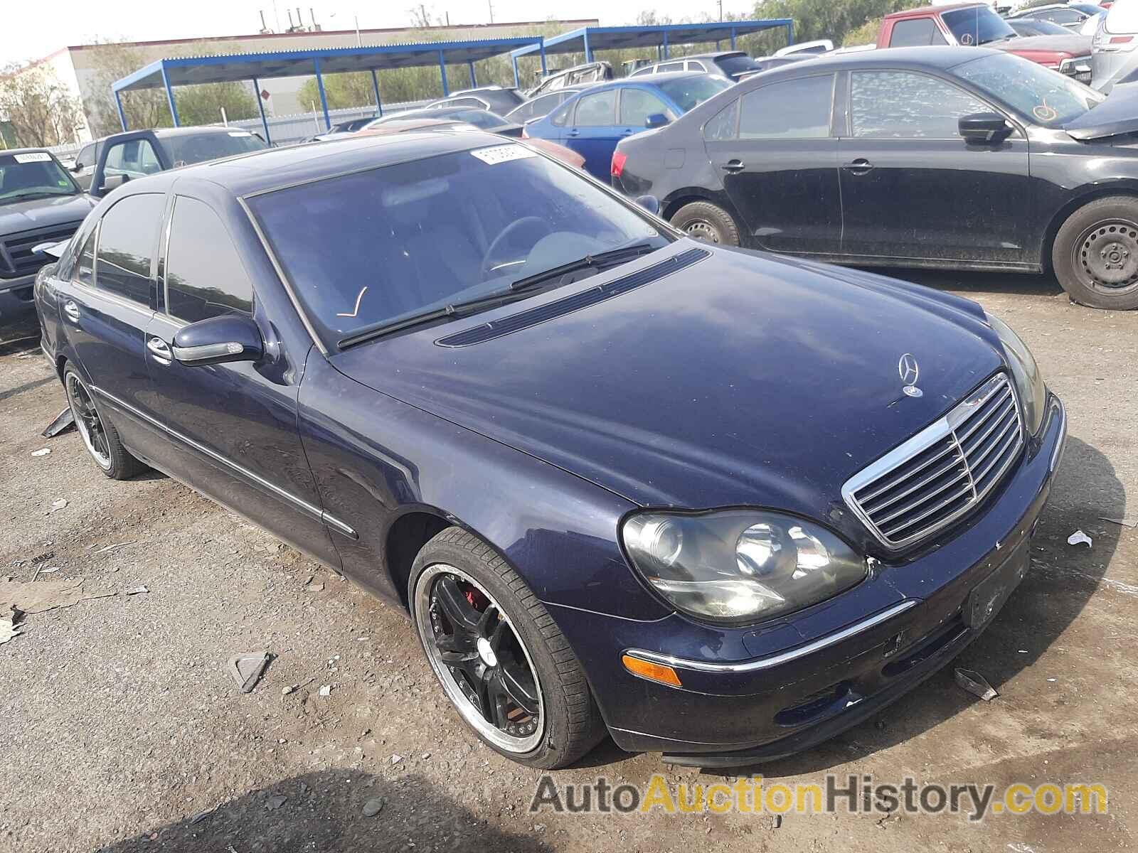 2002 MERCEDES-BENZ S CLASS 500, WDBNG75J92A234323