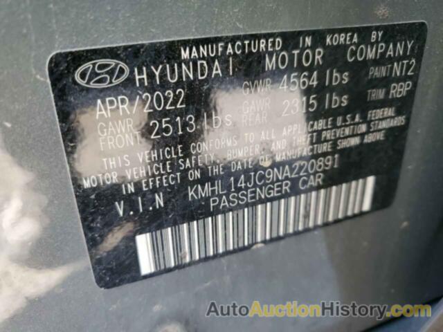 HYUNDAI SONATA N LINE, KMHL14JC9NA220891