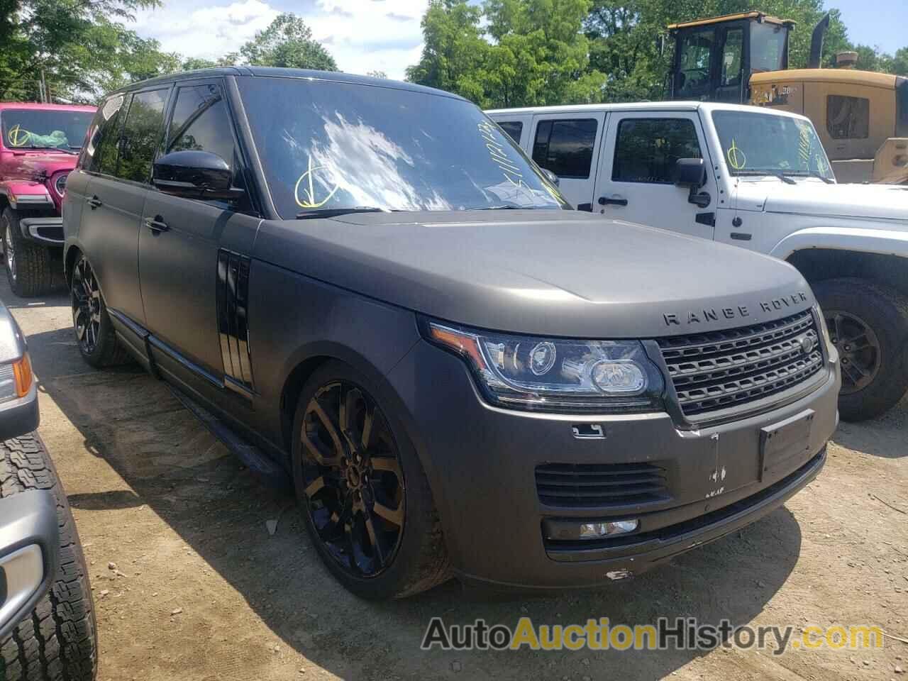 2014 LAND ROVER RANGEROVER SUPERCHARGED, SALGS2TF5EA176492