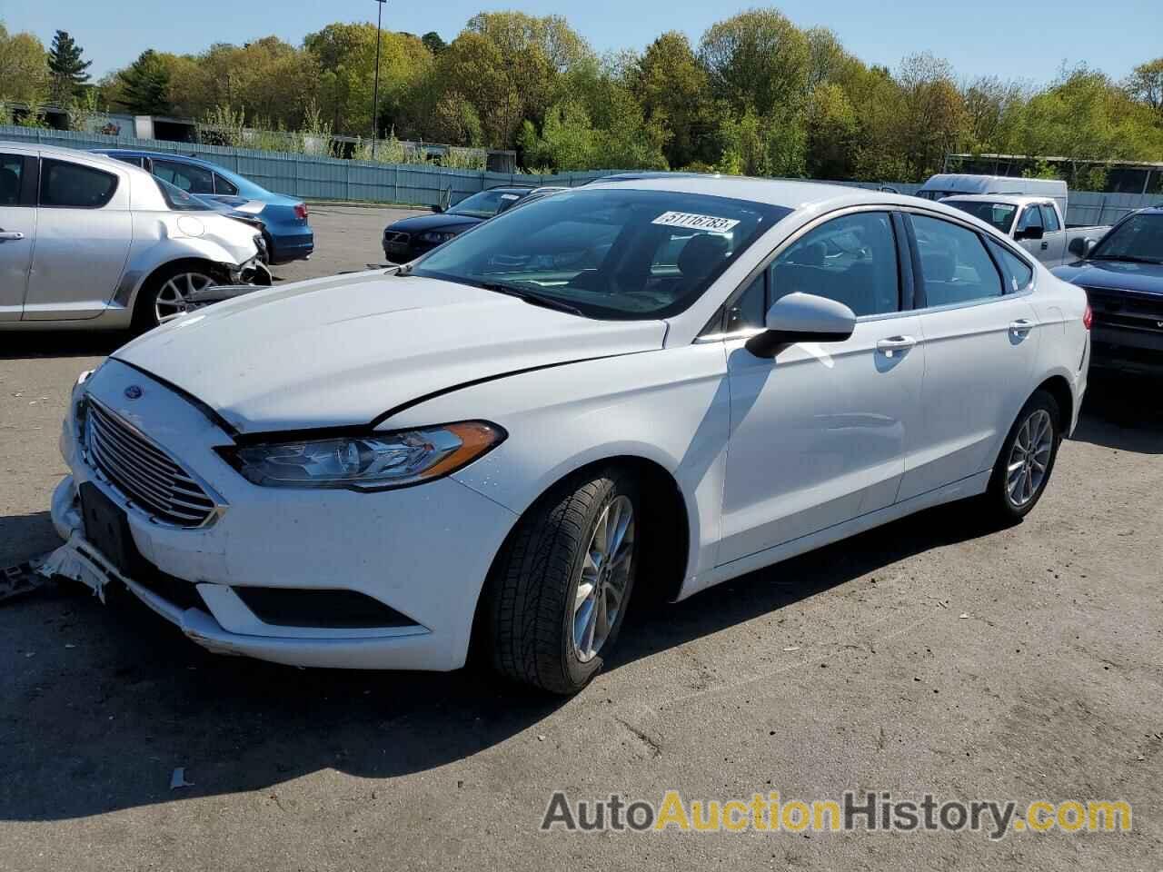 2017 FORD FUSION SE, 3FA6P0H73HR400899