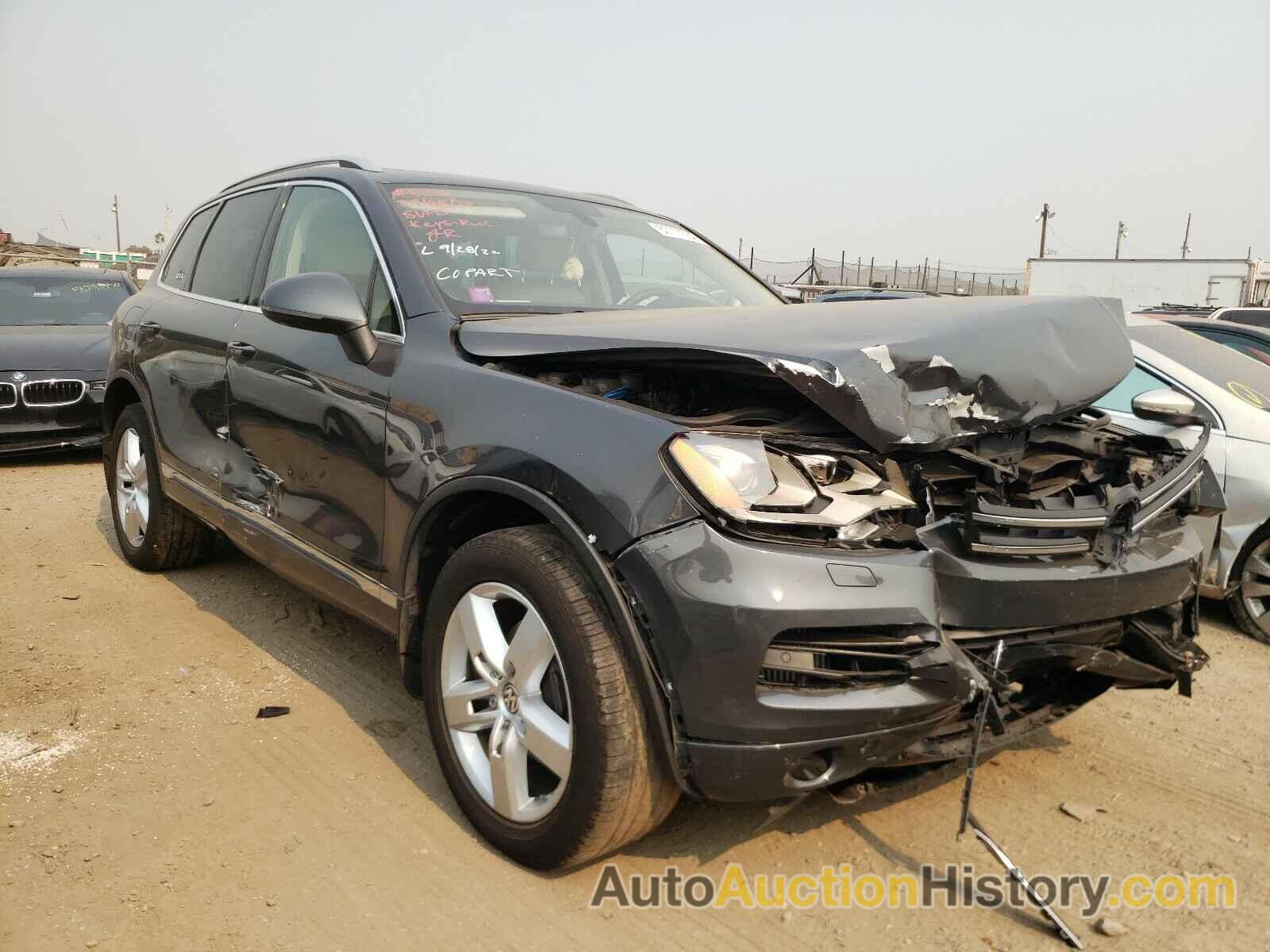 2012 VOLKSWAGEN TOUAREG V6 TDI, WVGFK9BP8CD005474