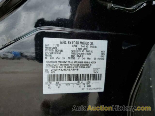 FORD EDGE SEL, 2FMPK4J9XRBA51431