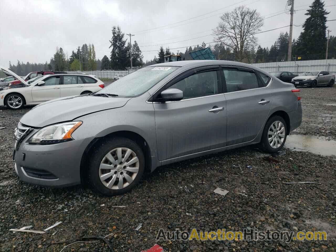 2014 NISSAN SENTRA S, 3N1AB7AP3EL662560