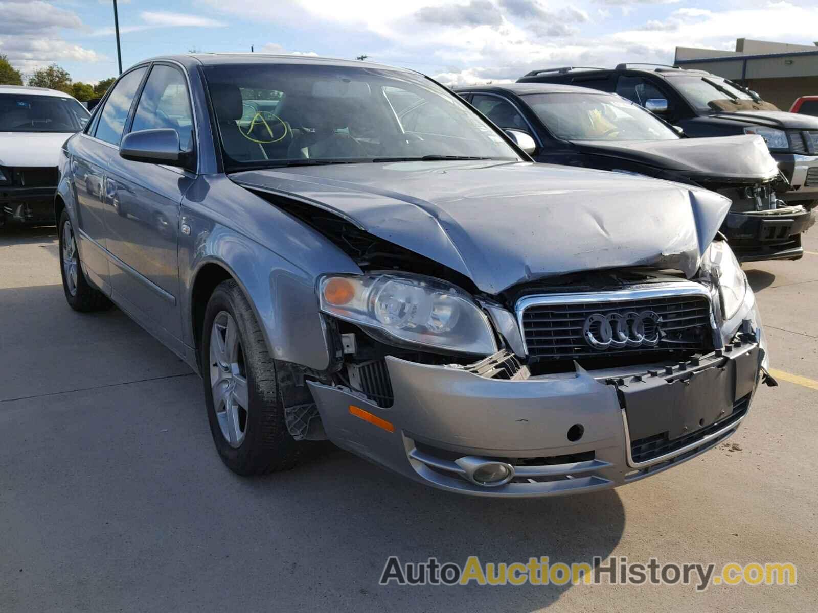 2006 AUDI A4 2, WAUAF78E56A251933