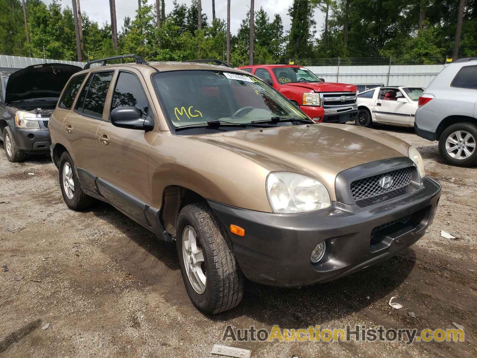 2001 HYUNDAI SANTA FE GLS, KM8SC83D81U038031