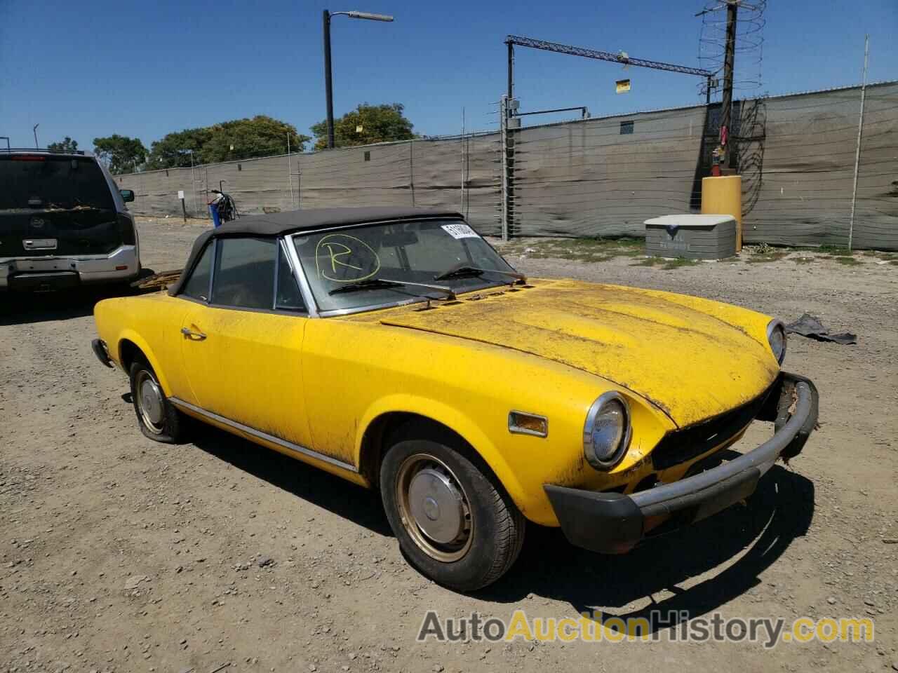 1976 FIAT ALL MODELS, 124CS10106703