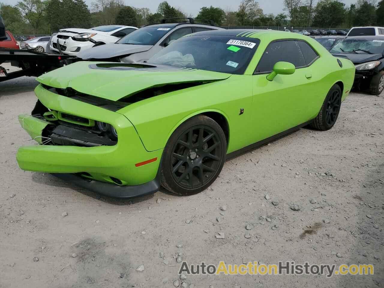 DODGE CHALLENGER R/T SCAT PACK, 2C3CDZFJ7FH884825