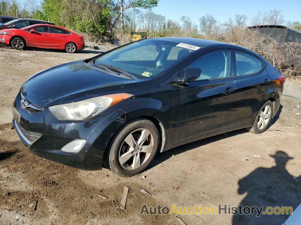 HYUNDAI ELANTRA GLS, KMHDH4AE9DU739843