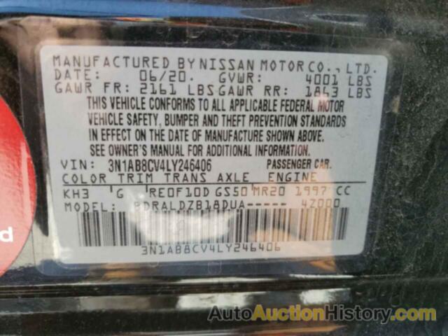 NISSAN SENTRA SV, 3N1AB8CV4LY246406