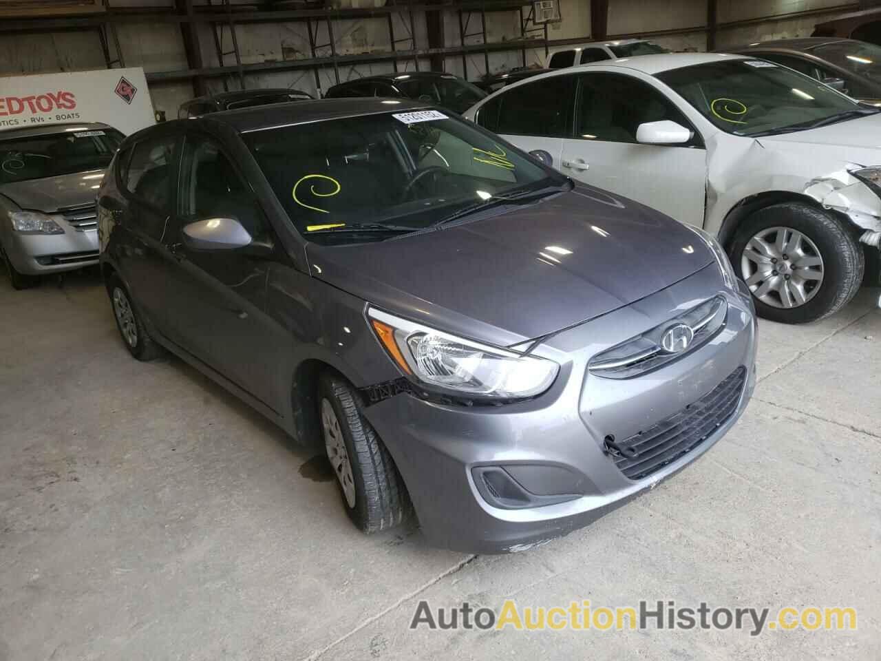 2017 HYUNDAI ACCENT SE, KMHCT5AE6HU302274