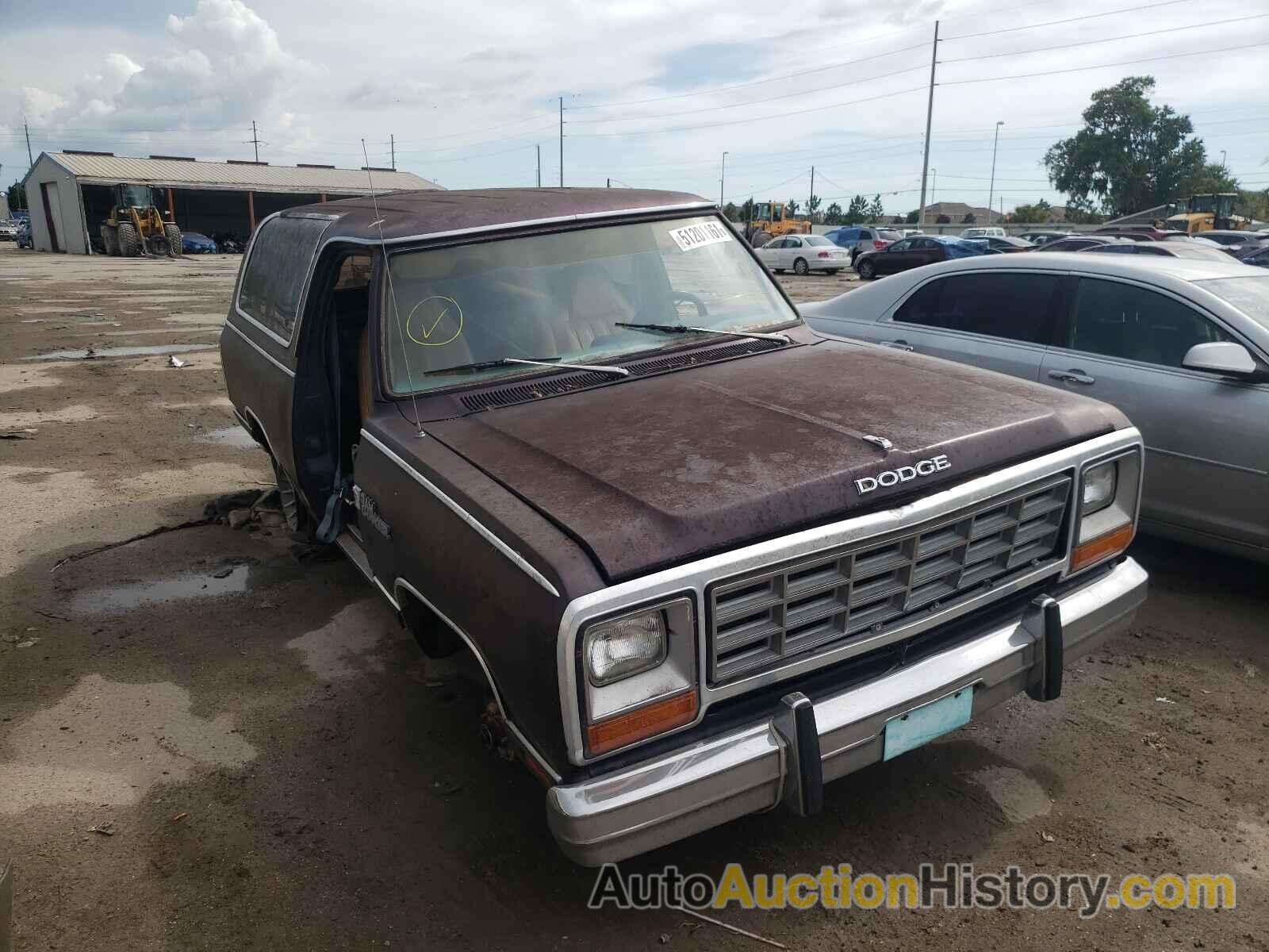 1985 DODGE RAM AD-100, 1B4GD12T8FS657896