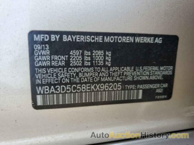 BMW 3 SERIES D XDRIVE, WBA3D5C58EKX96205