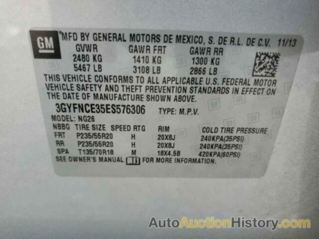 CADILLAC SRX PERFORMANCE COLLECTION, 3GYFNCE35ES576306